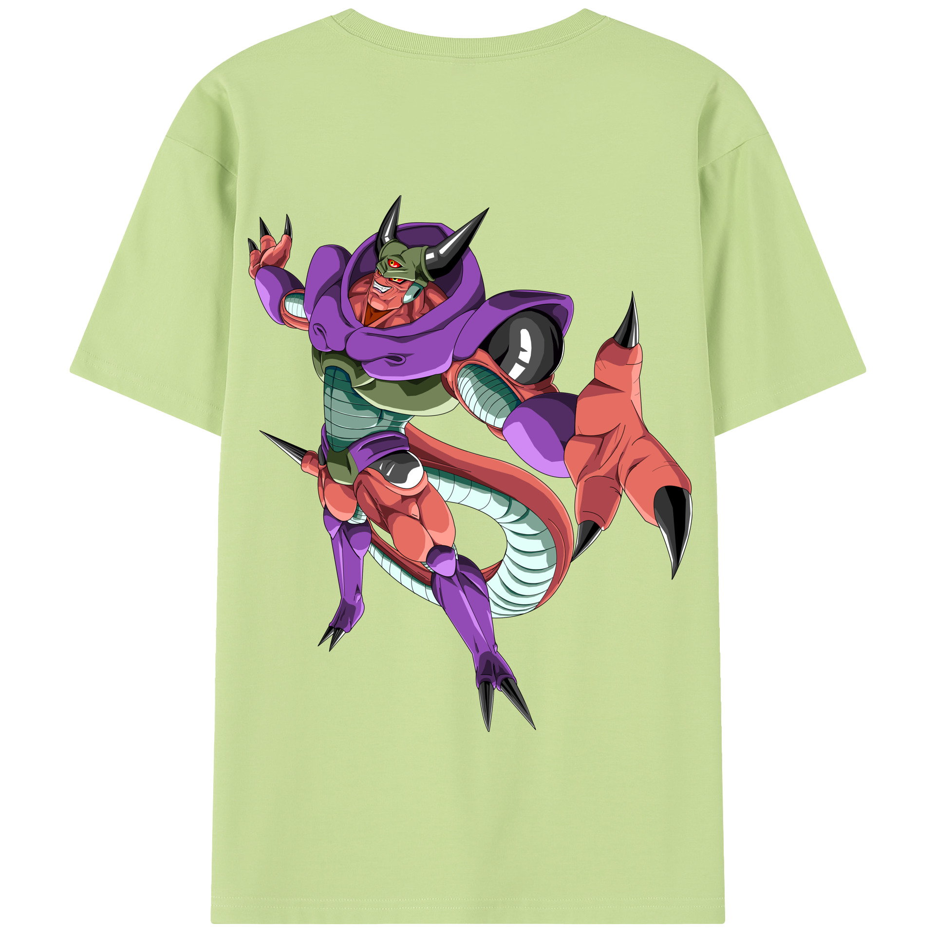 （画像用） ドラゴンボール ジャネンバ DRAGON BALL Janemba 綿100％半袖Tシャツ（背面プリント）
